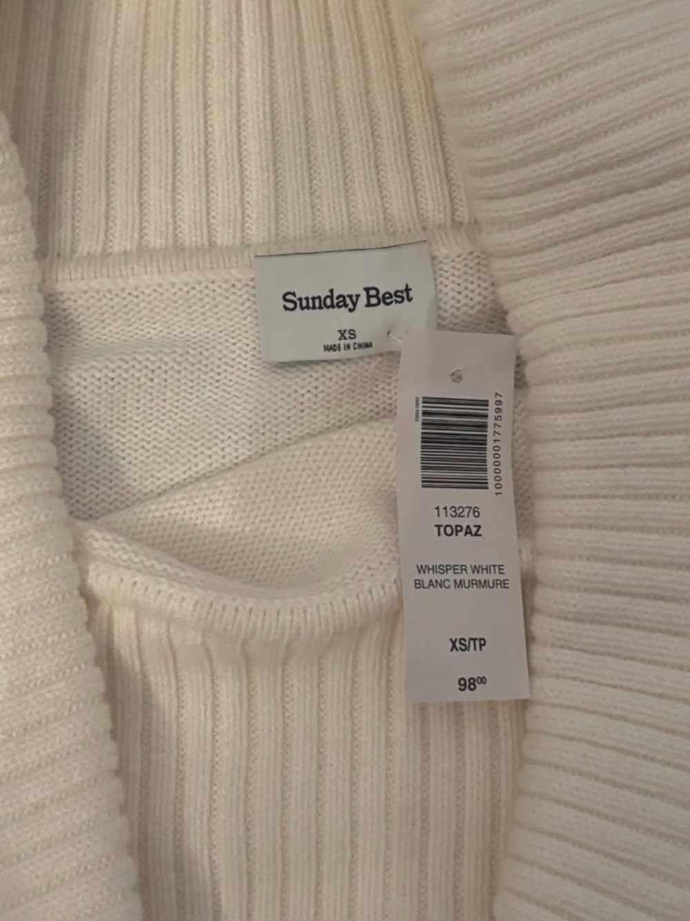 Sunday Best Topaz Sweater